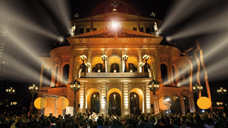 36. Deutscher SportpresseBall am 4. November 2017 in der Alten Oper Frankfurt