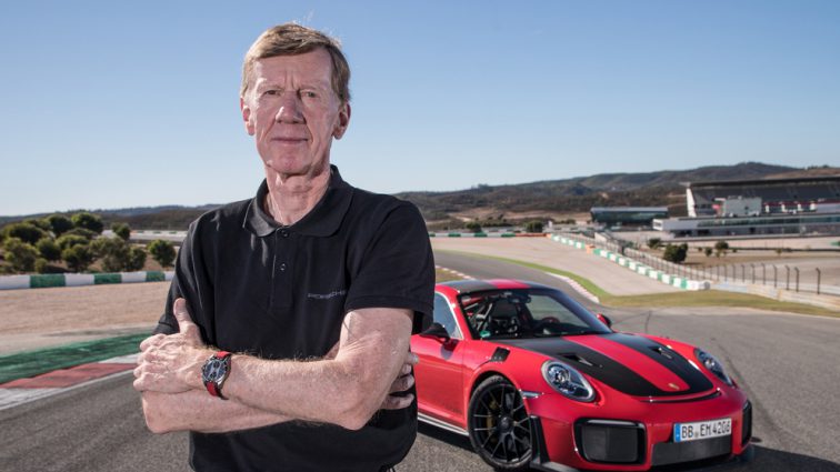 Walter Röhrl feiert silbernes Jubiläum bei Porsche