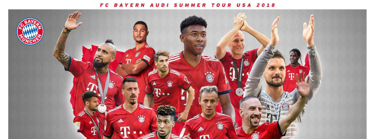 FC Bayern mit starkem Kader Ende Juli in die USA