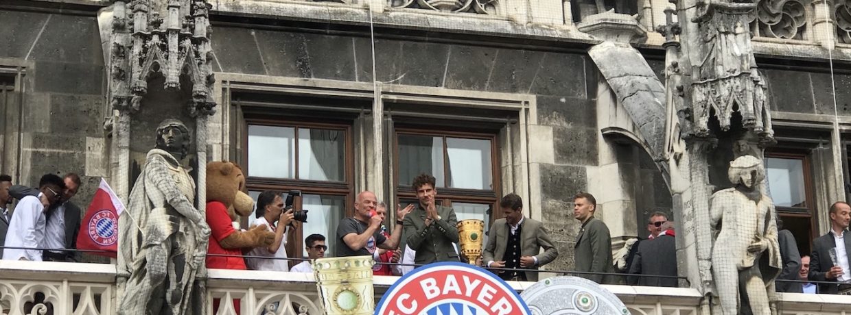 Das war die Meisterfeier/Doublefeier 2019 des FC Bayern München