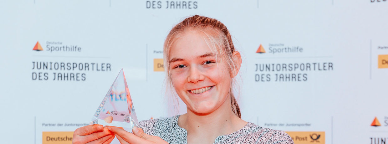 Ruder-Talent Alexandra Föster als „Juniorsportler des Jahres“ 2019 ausgezeichnet