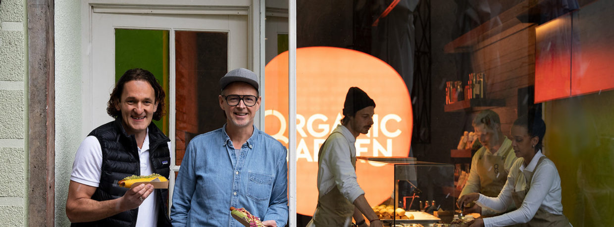 Eröffnung erster Organic Garden-Signature Store mit Holger Stromberg