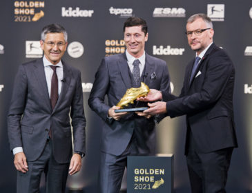 Auszeichnung: Robert Lewandowski erhält Goldenen Schuh
