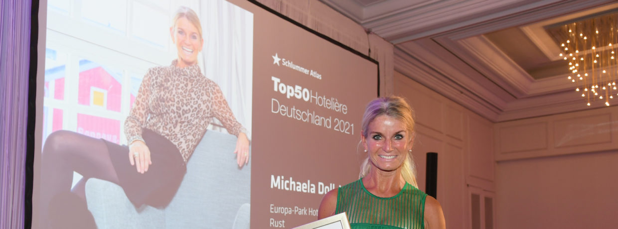 Europa-Park-Hotels: Hoteldirektorin Michaela Doll-Lämmer gehört zu den TOP 50 Hotelières