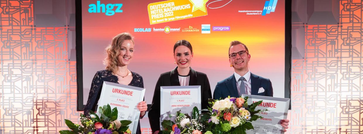 Anna Wenzelmann gewinnt Deutschen Hotelnachwuchs-Preis 2022