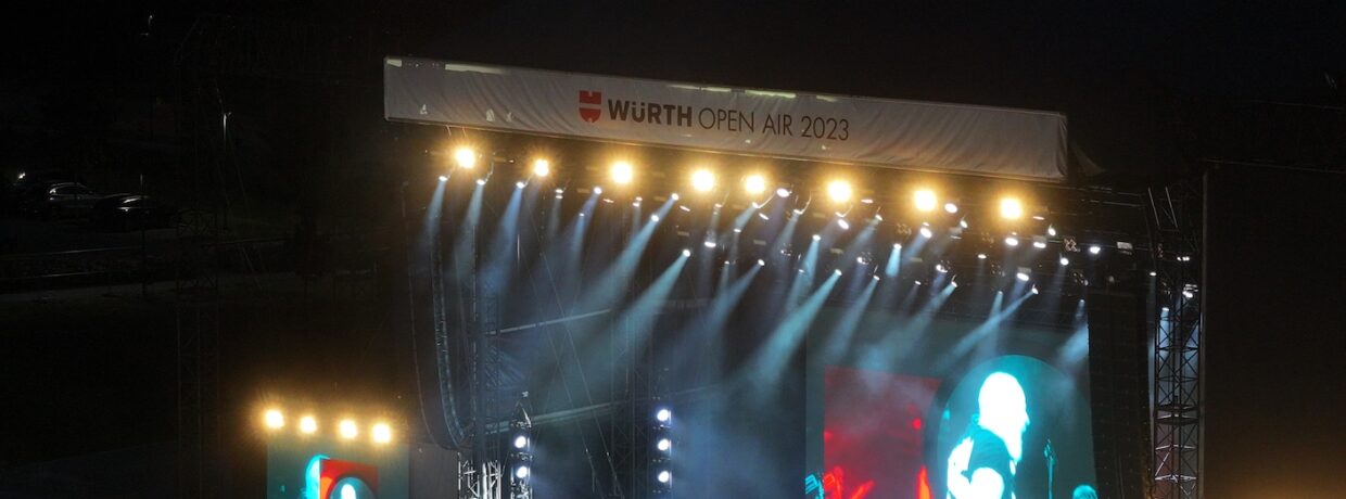 Nico Santos, Lena und Leony beim Würth Open Air 2024