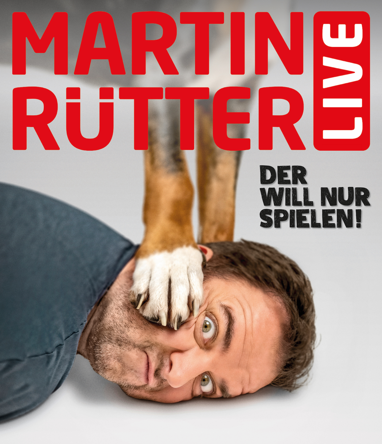 Der will nur spielen! Die neue LiveTour mit Martin Rütter