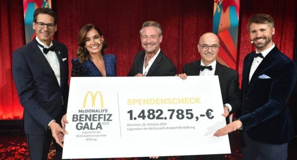 19. McDonald’s Benefiz Gala in den Eisbach Studios in München