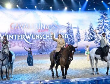 Premiere „Cavalluna Kids – WinterWünscheLand“ im Showpalast in München-Fröttmaning