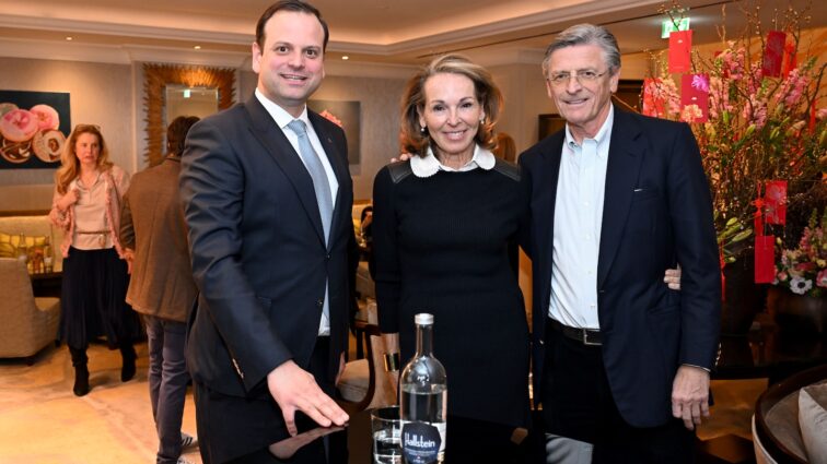 Longevity-Get-together von Hallstein Wasser im Mandarin Oriental Munich